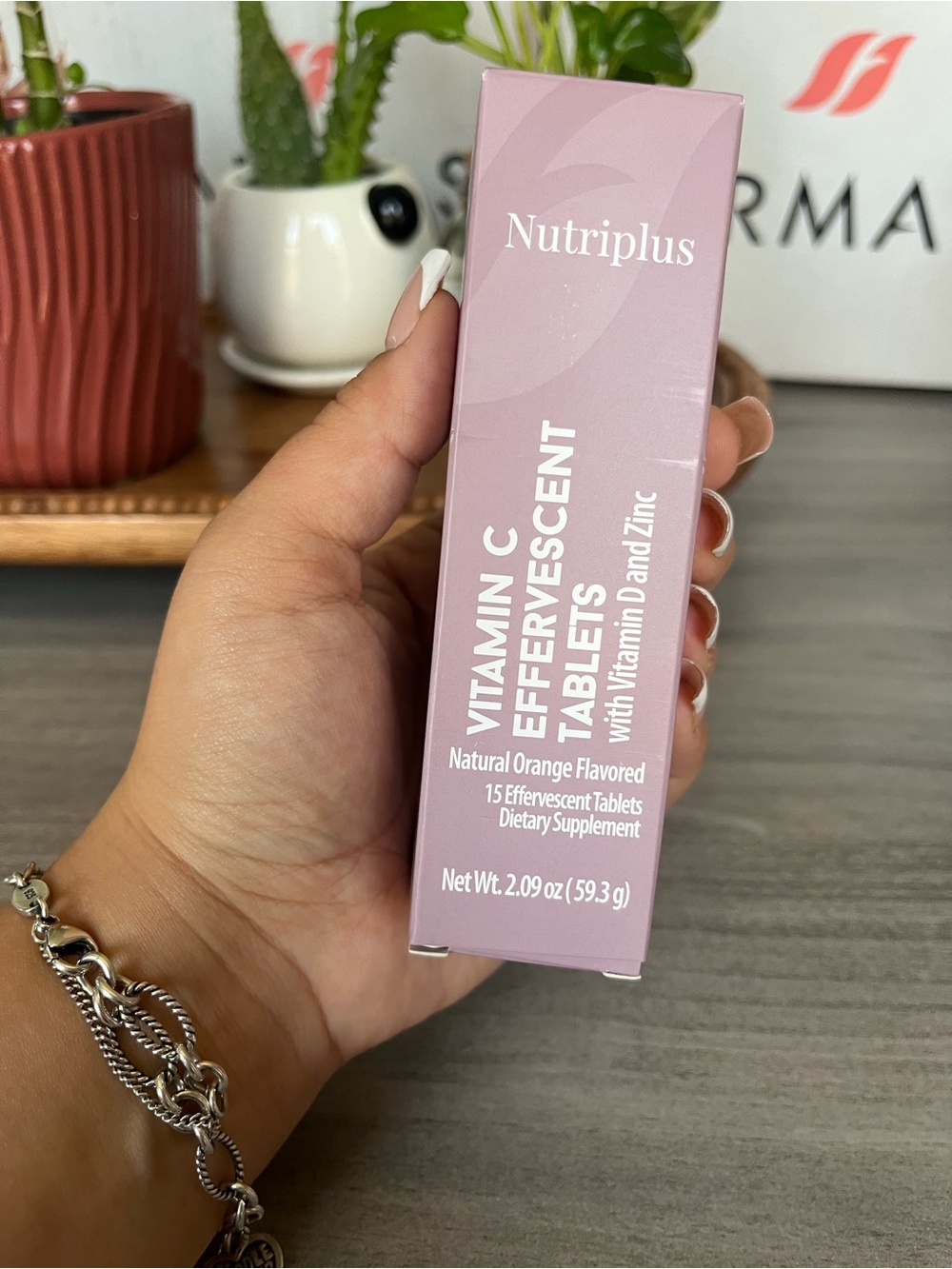 Vitamin C Effervescent Tablets – Pink